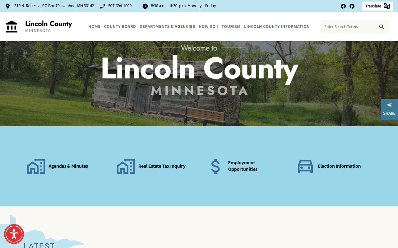 Lincoln County court records official county homepage