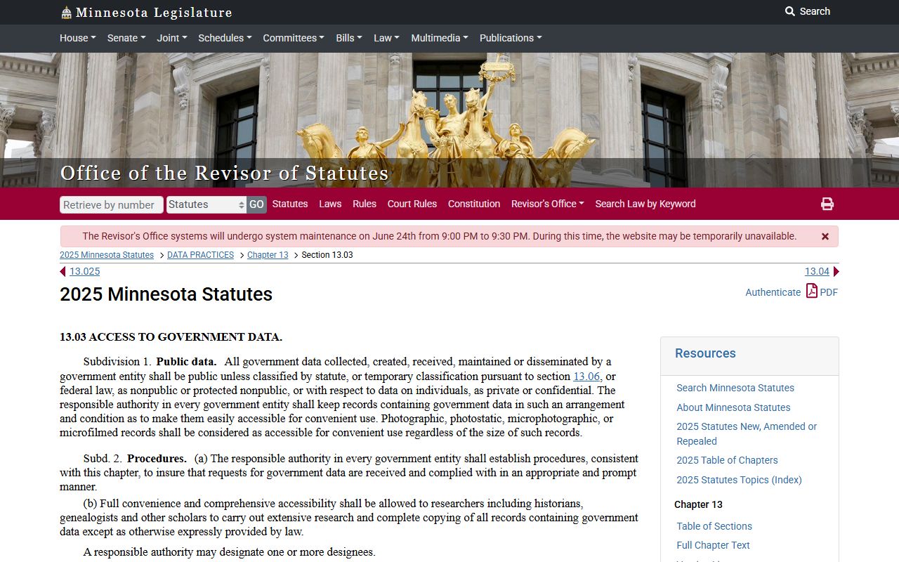 Lincoln County warrant records and Minnesota public access law